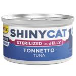 GimCat ShinyCat Jelly Sterilized Tuna парченца риба тон в желе 70gr