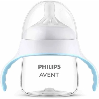 Philips Преходно шише Philips Avent - Natural Response 3.0, с биберон 6m+, 150 ml (SCF263/61)