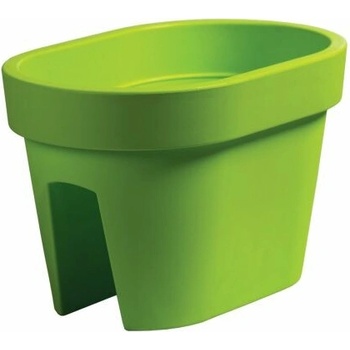 Prosperplast Truhlík na zábradlie Lofly Railing limetková 40 c 40 cm