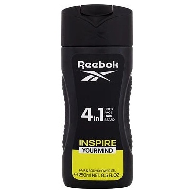 Reebok Inspire Your Mind Men sprchový gél 4 v 1 250 ml