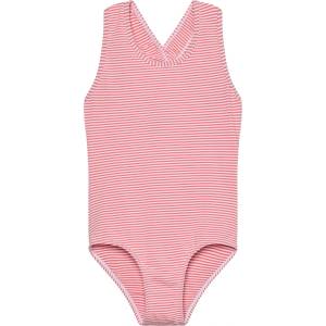Color Kids Детски бански костюм Color Kids Kid's Swimsuit Seersucker Swimsuit - Pink Lemonade - размер 128 (EU) (750-2566-0217)