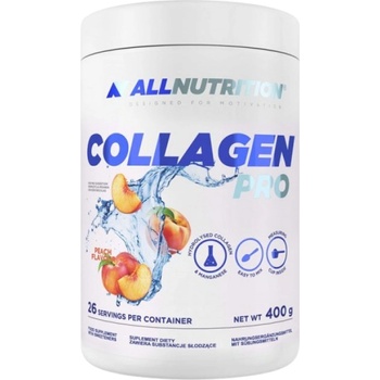 ALLNUTRITION Collagen Pro Powder | with Glucosamine, Chondroitin, Hyaluronic, Boswellia [400 грама] Праскова