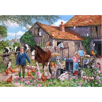 House of Puzzles - Puzzle MacDonalds Farm XXL - 500 piese