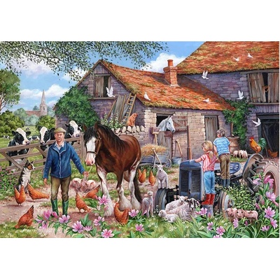 House of Puzzles - Puzzle MacDonalds Farm XXL - 500 piese