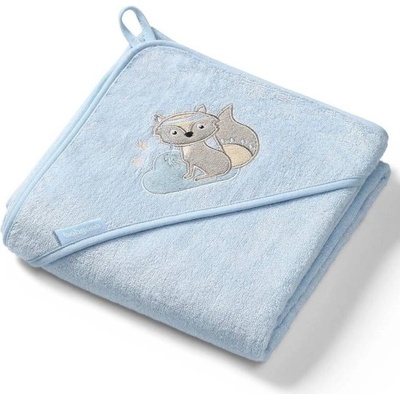 Babyono Бебешка хавлия с качулка Babyono - 346, 100 х 100 cm, синя (5901435416341)