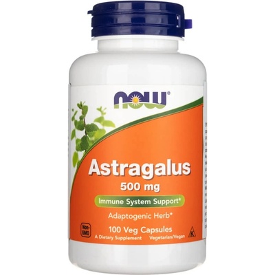 Now Foods Kozinec Astragalus 500 mg 100 kapsúl