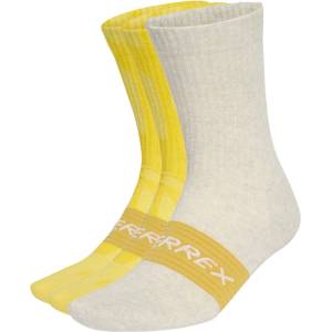 adidas Terrex Мъжки спортни чорапи adidas Terrex TRX MT Sock 3-Pack Sports socks - Semi Frozen Lemon / Semi Frozen Lemon / Pyrite - размер 43-45 (EU) (207-1201-0414)