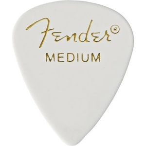 Fender 351 Shape Classic Celluloid M White Перце за китара (1980351380KUS)