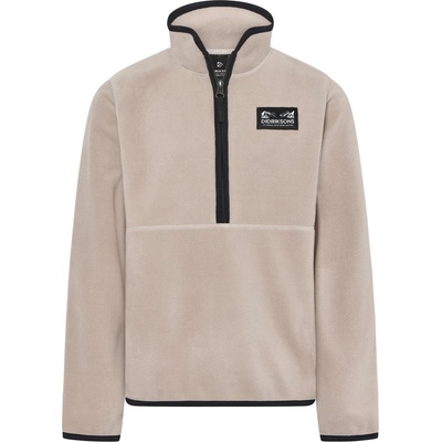 Didriksons Детски поларен пуловер Didriksons Kid's Rubi Half Zip Fleece jumper - Beach Beige - размер 120 (704-5797-0111)