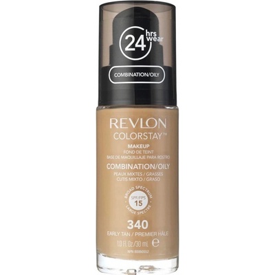 Revlon Colorstay 24hrs make-up SPF15 340 Early Tan pro smíšenou mastnou pleť 30 ml