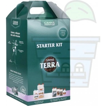 Image 1 of CANNA Terra Starter Kit - пълен комплект торове и добавки, за почва (610319)