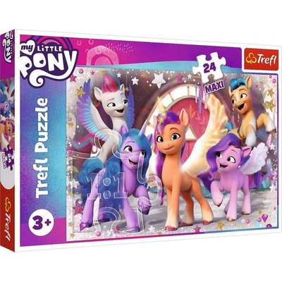 TREFL My Little Pony Radostní poníci MAXI 24 dielov