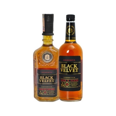 Black Velvet Reserve 8y 40% 1 l (holá láhev)