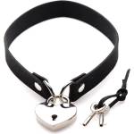 Master Series Lock-It Heart Choker with Lockable Heart
