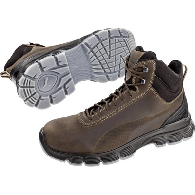 Puma CONDOR BROWN MID S14 obuv tmavě hnědá
