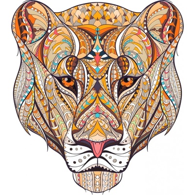IZMAEL Dřevěné Leopard/M 160 dílků
