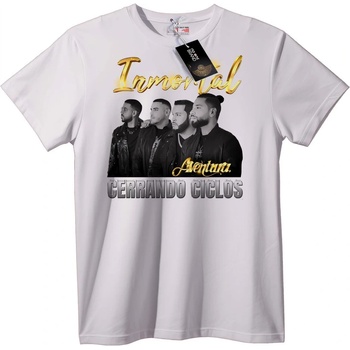 NOONEBRAND Тениска Безсмъртен Aventura - M, White