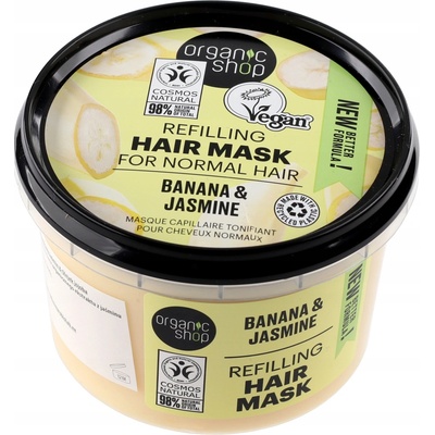 Organic Shop maska na vlasy pre objem 250 ml