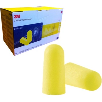 3M ES 01 ŽLUTÉ ZÁTKY 36 dB 250 PÁRŮ