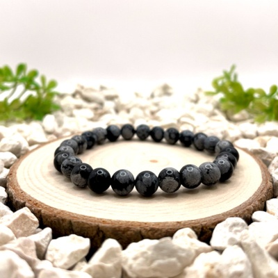 Certom Minerální náramek vločkový obsidián – očista a ochrana 0194