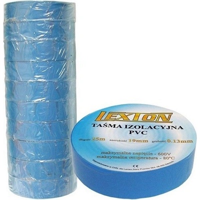 Lexton izolačná páska 19 mm x 10 m LXSC041-MO modrá