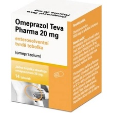 OMEPRAZOL TEVA PHARMA POR 20MG CPS ETD 14