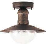 Brilagi - Външно таванно осветително тяло MOLDE 1xE27/60W IP44 бронз/патина (BG2665)