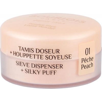 Bourjois Paris Loose Powder Púder 01 Peach 32 g