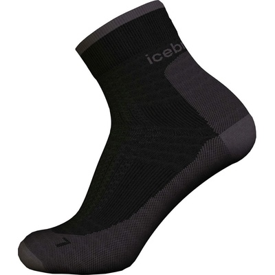ICEBREAKER M Mer Hike+ Ultralight Quarter BLACK OBSIDIAN