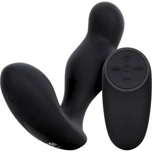 EasyToys Anal Collection - анален вибратор с дистанционно - черен