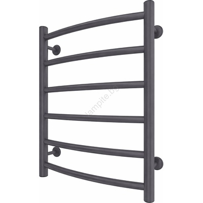 Mario Radiators Стълбовиден радиатор за баня INOX CLASSIC 120W/230V 57x43 cm инокс/антрацит (MR0086)