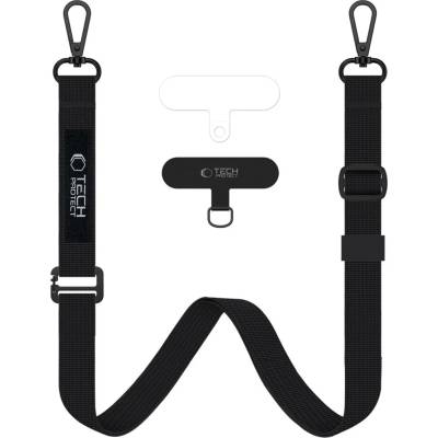 Tech-protect C6S корда за врат crossbody черен (5906302370979)