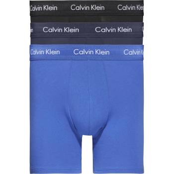 Calvin Klein Боксерки Calvin Klein CalvinKlein 3 Pack Boxer Briefs - Black/Blue/Blue