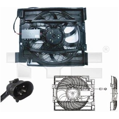 Ventilátor chladenia motora TYC 803-0008