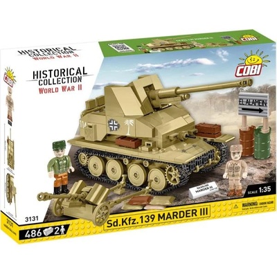 COBI II WW Sd. Kfz. 139 Marder III, 1: 35, 486 к, 2 ф