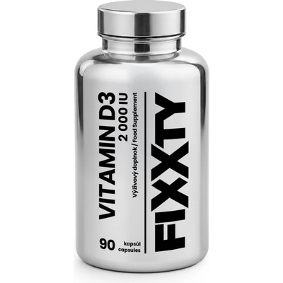 Fixxty Vitamín D3 2000 IU 90 kapsúl