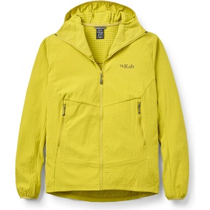 Rab Мъжко поларено яке Rab Quantra Pro Hoody Fleece jacket - Dark Pollen (005-6966-0213)