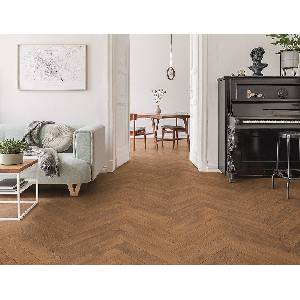  ЛАМИНИРАН ПАРКЕТ herringbone 8573 8мм 32/ac4/4v ФУГА ДЪБ ХАРЛЕХ РИБЕНА КОСТ (8573)