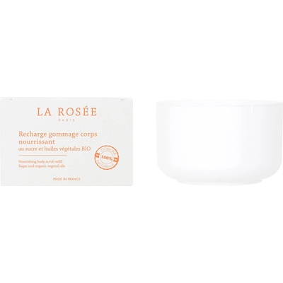 La Rosée Скраб за тяло с органични растителни масла, пълнител, 200 g