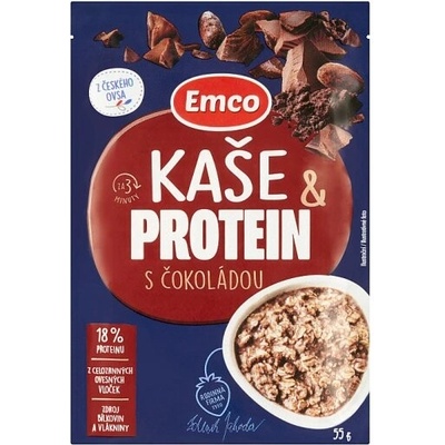 Emco Ovsená kaša proteín s čokoládou 55 g