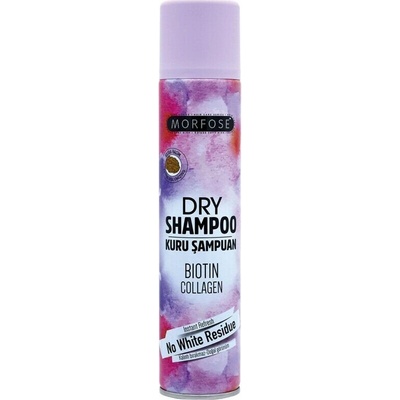 Morfose Dry Shampoo Biotin Collagen suchý šampon pro objem vlasů Extra Volumizing 200 ml