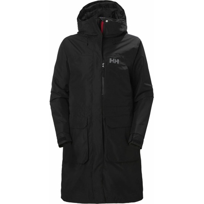 Helly Hansen W RIGGING COAT čierna sivá