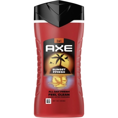 Axe Sunset Fresh Shower Gel sprchový gél 3v1 pre mužov 250 ml