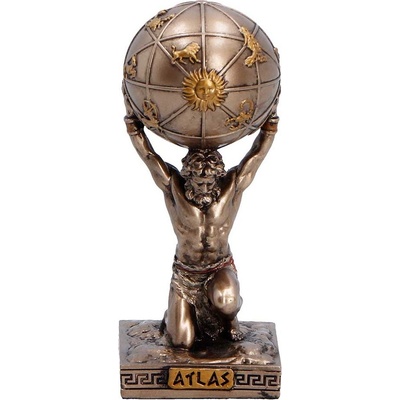 Nemesis Now Статуетка Nemesis Now Mythology: Greek Mythology - Atlas Titan Bearer of the Sky, 9.1 cm (D7432A26)