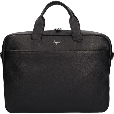 Lagen business taška kožená černá 333-1 black