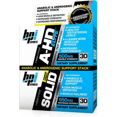 BPI Sports A-HD Elite + Solid 30 kapsúl