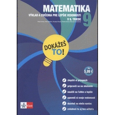Dokážeš to! Matematika 9 SK