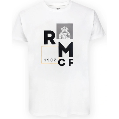 Fan-shop tričko Real Madrid No110 RMCF bílé