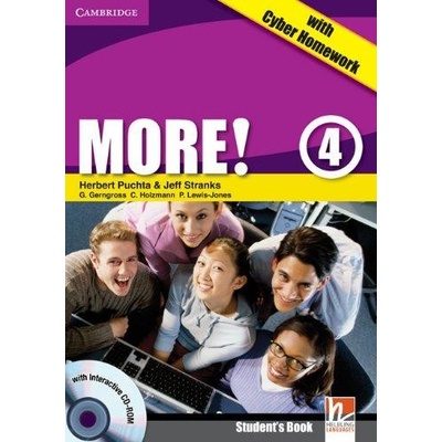 More! Level 4 Student's Book with Interactive CD-ROM with Cyber Homework