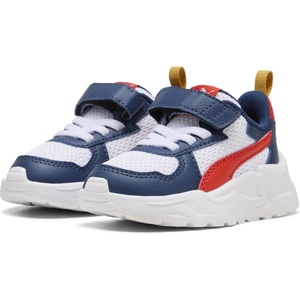 PUMA Детски маратонки Puma Unisex Kids Trinity Lite Ac+ Low-Top Trainers - WhtFrcRdPrsnBl